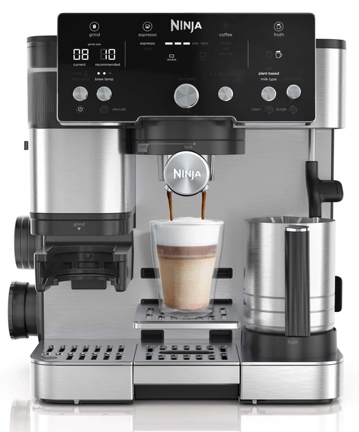 Ріжкова кавоварка еспресо NINJA Luxe Cafe Essential ES501EU - изображение 3