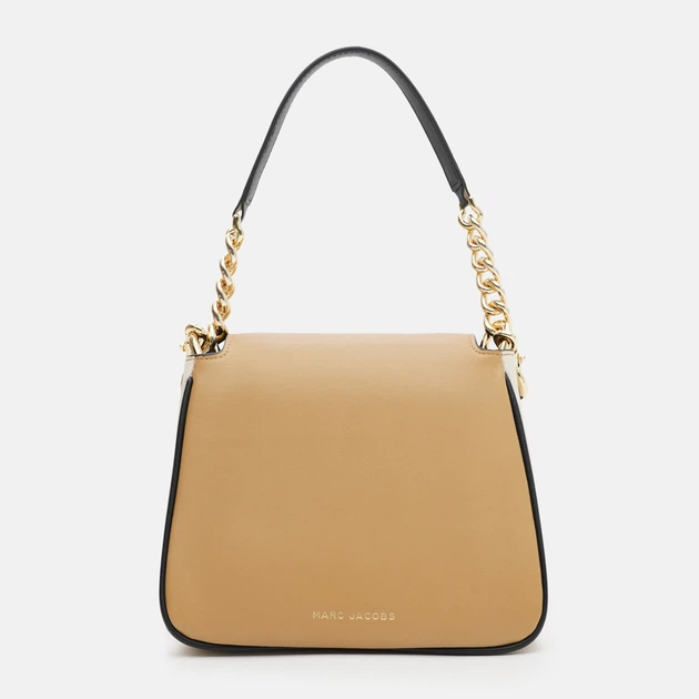 Сумка кросс-боди через плечо женская из натуральной кожи маленькая Marc Jacobs BG-MJ-23 Коричневая (196611021678) - изображение 3