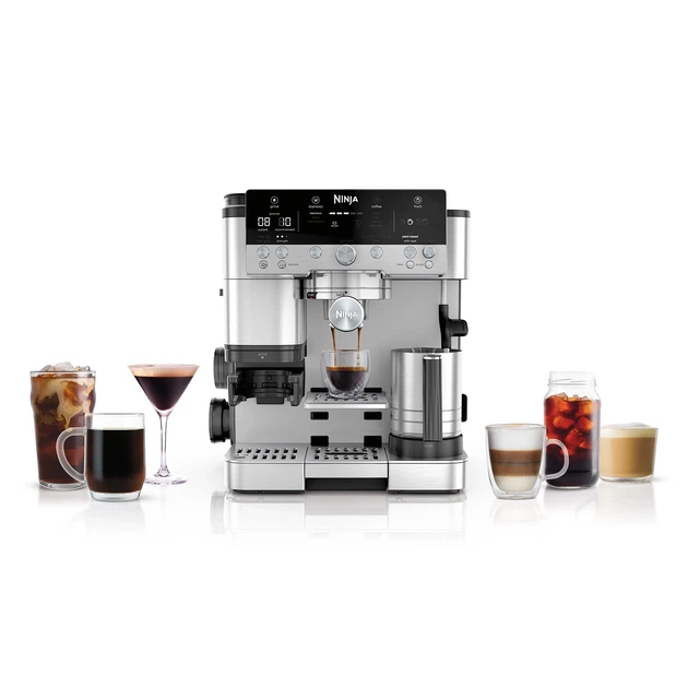Ріжкова кавоварка еспресо NINJA Luxe Cafe Essential ES601EU - изображение 4