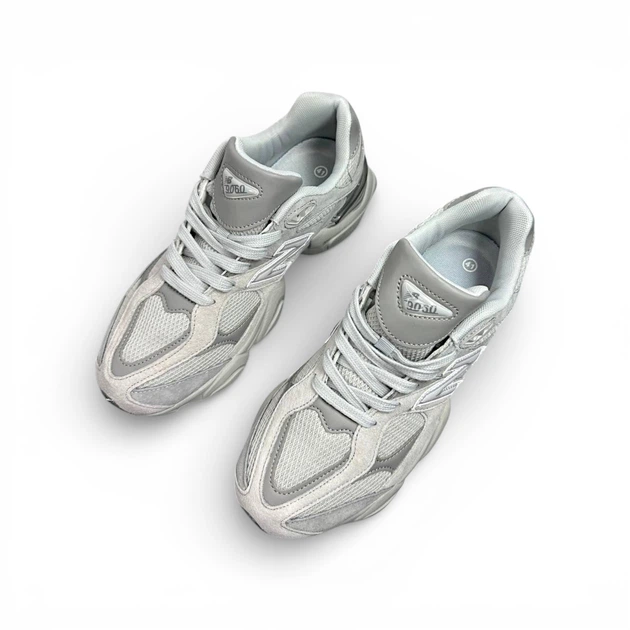 Чоловічі кросівки демісезонні 9060 44 Grey - Фото 3 Чоловічі кросівки демісезонні 9060 44 Grey - зображення 3