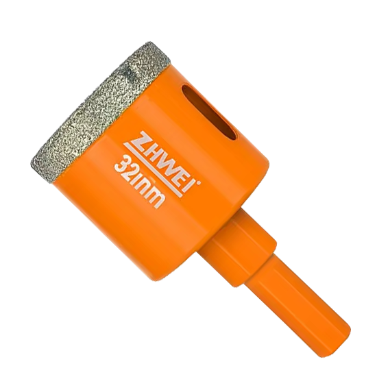 Коронка алмазна по керамограніту Zhiwei Strong 32 мм - зображення 3