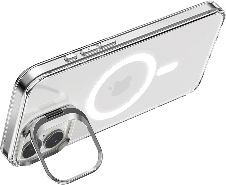 Панель Guan Founder Mag Glass для Apple iPhone 16 Transparent-White (GA-MAGCS-IP24-SLS61WHT) - зображення 2