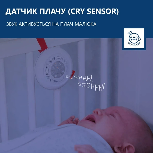 Портативний дитячий мобіль Zazu Suzy з білим шумом і колисковими (ZA-SUZY-01) (703625108174) - Фото 5 Портативний дитячий мобіль Zazu Suzy з білим шумом і колисковими (ZA-SUZY-01) (703625108174) - зображення 5