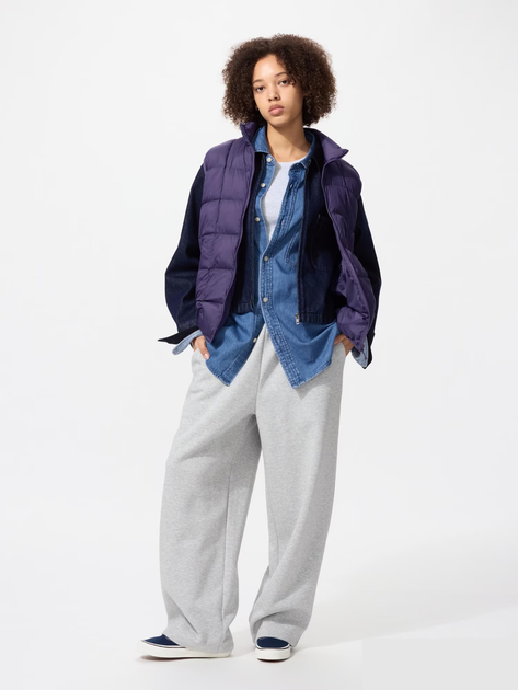 Жилетка Uniqlo розмір S фіолетова (77) (478270) - зображення 5