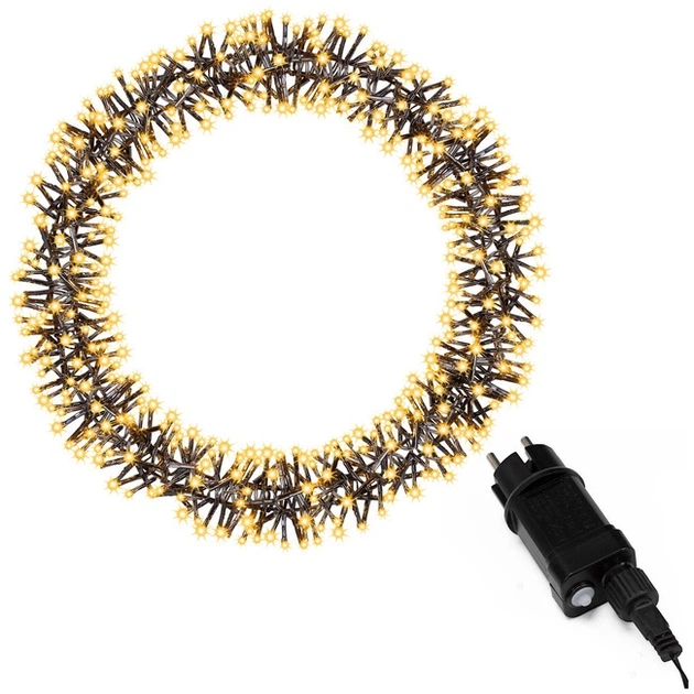 Світлова декорація Springos декоративний вінок 300 LED (5908455305181) - зображення 2