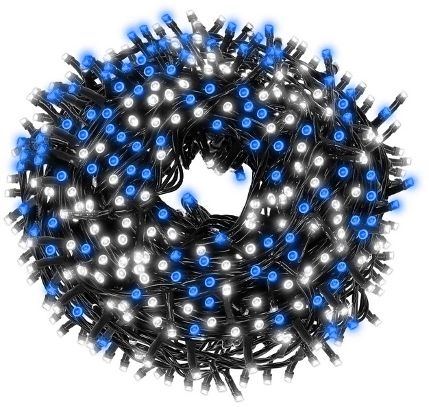 Новорічна гірлянда Springos Flash 300 LED 15 м (5907719464497) - зображення 3