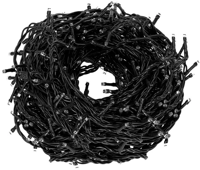 Новорічна гірлянда Springos Flash 300 LED 15 м (5907719464497) - зображення 4