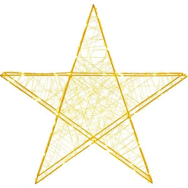 Світлова фігура Springos Зірка 100 LED (5907719465326) - зображення 4