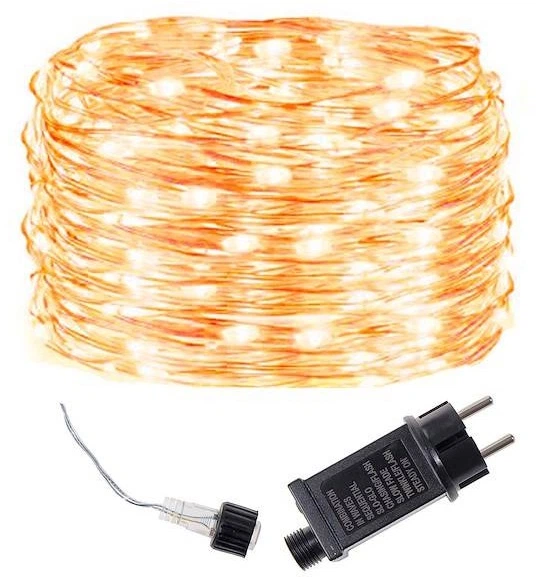 Lampki choinkowe Springos 300 LED 30 m (5907719414508) - obraz 2