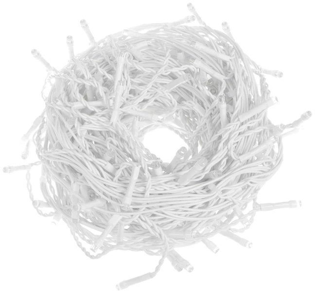 Lampki Springos Kurtyna Sople 500 LED 20 m (5907719410692) - obraz 4