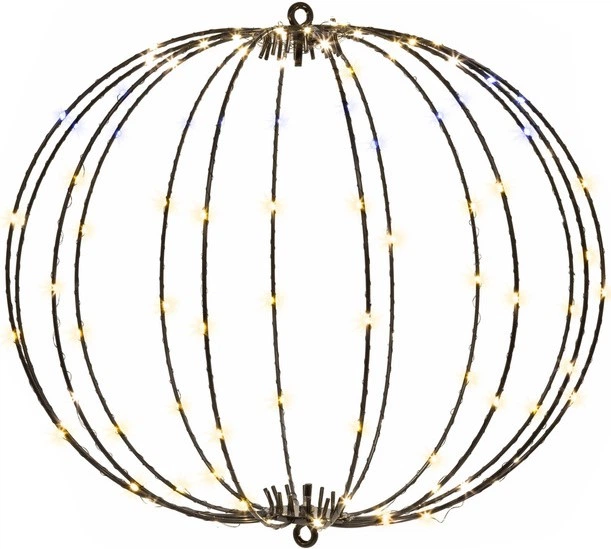 Світлова декорація Springos декоративна кулька 112 LED (5908455305204) - зображення 2