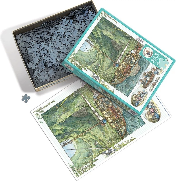 Пазл Cobble Hill Brambly Hedge Всі на борт! 500 елементів 113522 (625012451062) - зображення 3