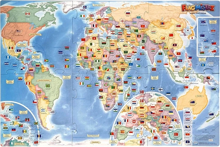 Puzzle Jako Flagmistrz 200 elementów 8220-5635 (5904405355848) - obraz 4