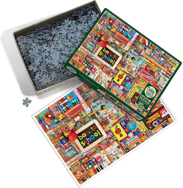 Пазл Cobble Hill Повернення до школи 1000 елементів 113116 (625012400220) - зображення 3