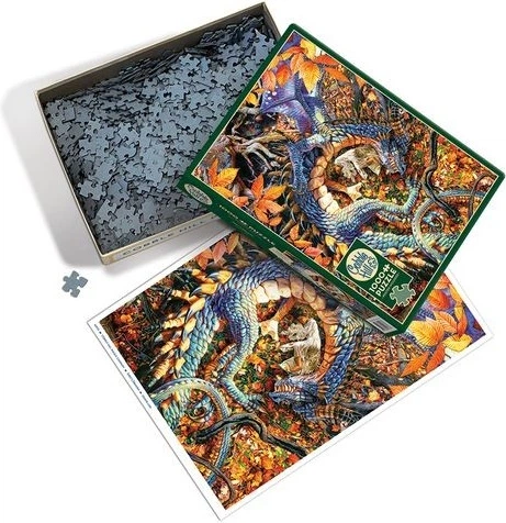 Пазл Cobble Hill Дрімота в лісі 1000 елементів 112228 (625012401333) - зображення 3