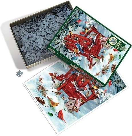 Puzzle Cobble Hill Fotel dla ptaki 1000 elementów 112632 (625012401647) - obraz 3