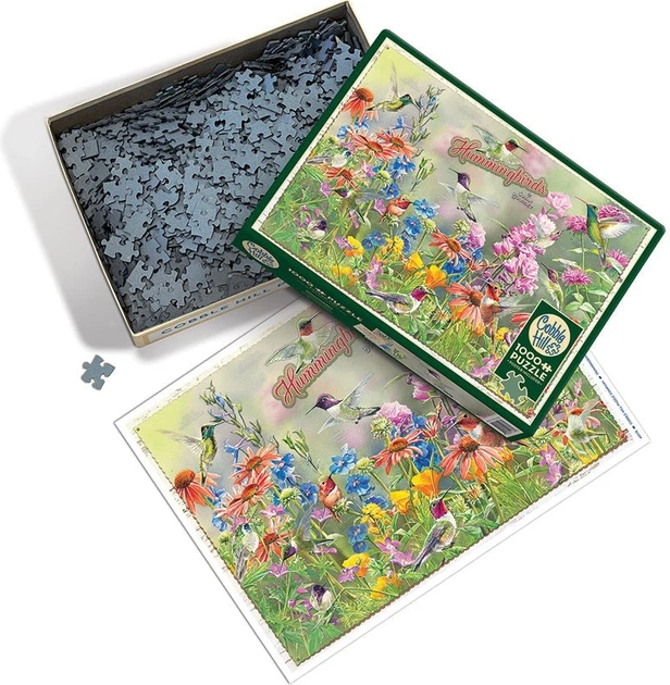 Puzzle Cobble Hill Kolibry 1000 elementów 113617 (625012401784) - Zdjęcie 3 Puzzle Cobble Hill Kolibry 1000 elementów 113617 (625012401784) - obraz 3