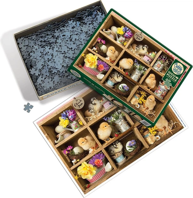 Puzzle Cobble Hill Kurczaczki 1000 elementów 113006 (625012402637) - obraz 3