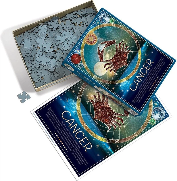 Пазл Cobble Hill Знаки зодіаку Рак 500 елементів (625012450140) - зображення 3