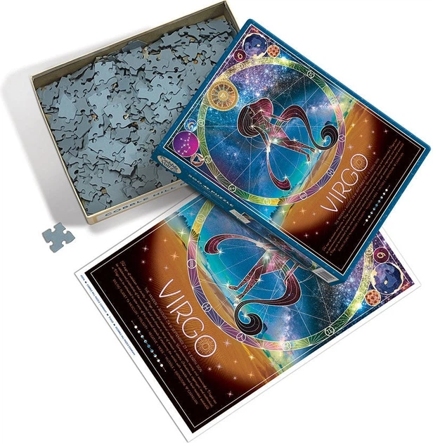 Пазл Cobble Hill Знаки зодіаку Діва 500 елементів 112275 (625012450164) - зображення 3