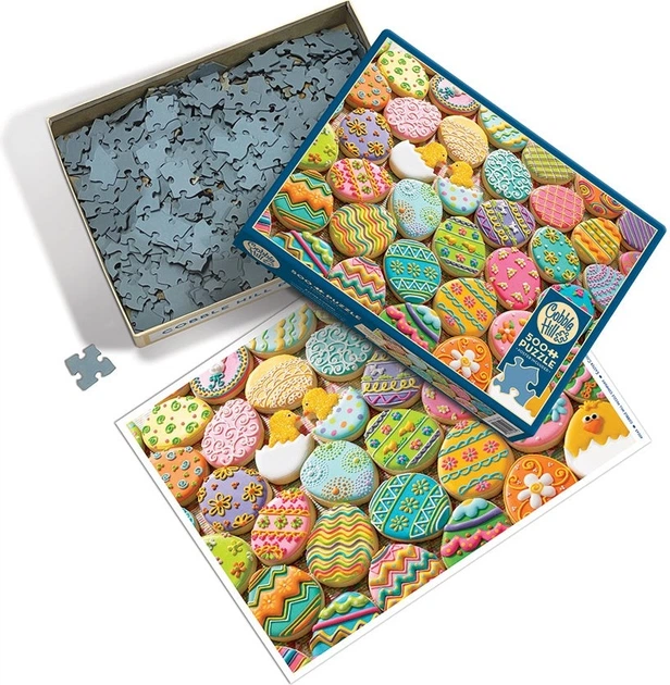 Пазл Cobble Hill Великодні печива 500 елементів 113140 (625012450430) - зображення 3