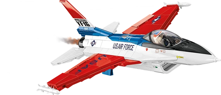 Zestaw klocków Cobi Armed Forces F-16 First Flight Edition 1974 375 elementów (5902251058920) - obraz 5