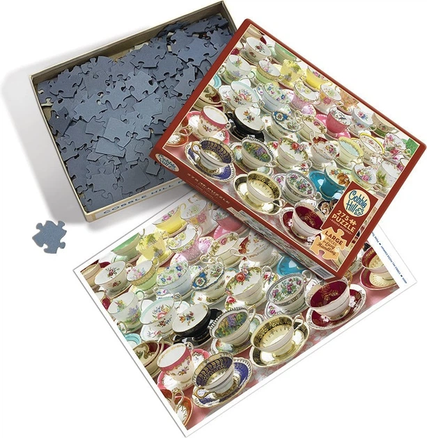 Пазл Cobble Hill Більше чашок XXL 275 елементів 112664 (625012480109) - зображення 3