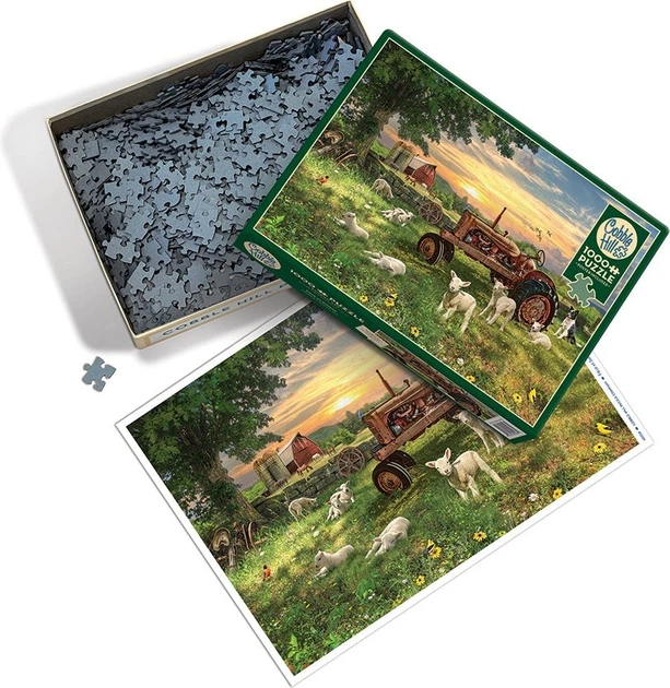 Puzzle Cobble Hill Wschód słońca na ws 1000 elementów 113082 (625012402682) - obraz 3