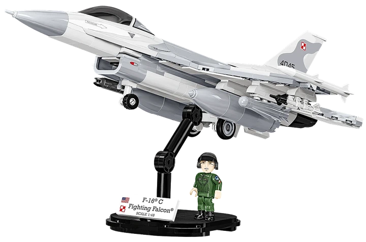 Zestaw klocków Cobi Armed Forces F-16C Fighting Falcon 463 elementy (5902251059101) - obraz 3