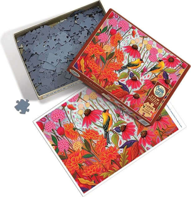 Puzzle Cobble Hill Para szczygłów XL 275 elementów 112656 (625012480017) - obraz 3