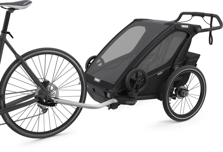 Дитяча коляска Thule Chariot Sport 2 (Black on Black) (TH 10201023) - зображення 2