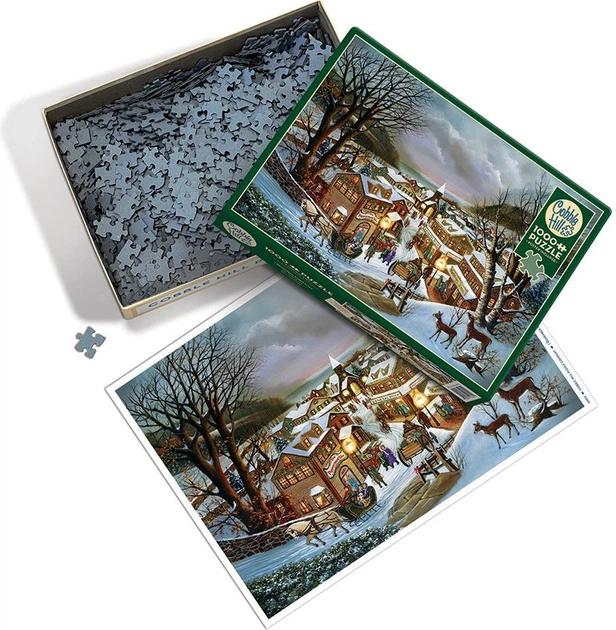 Puzzle Cobble Hill Pamiętam Boże Narodzenie 1000 elementów 113022 (625012402125) - obraz 3