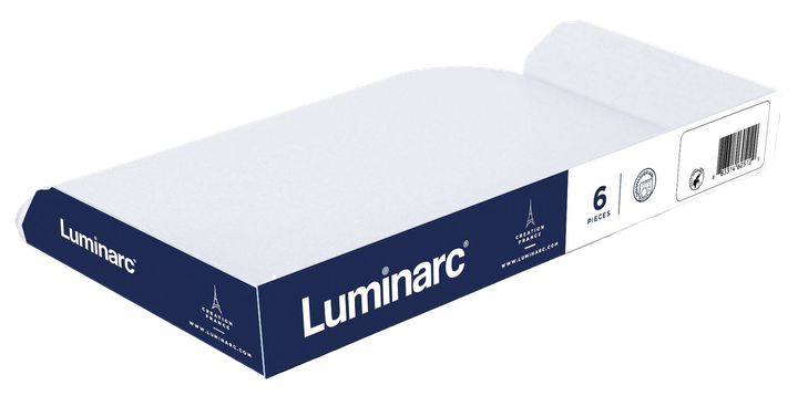 Набір чашок Luminarc Carine White, 6х220 мл V8845 - зображення 2