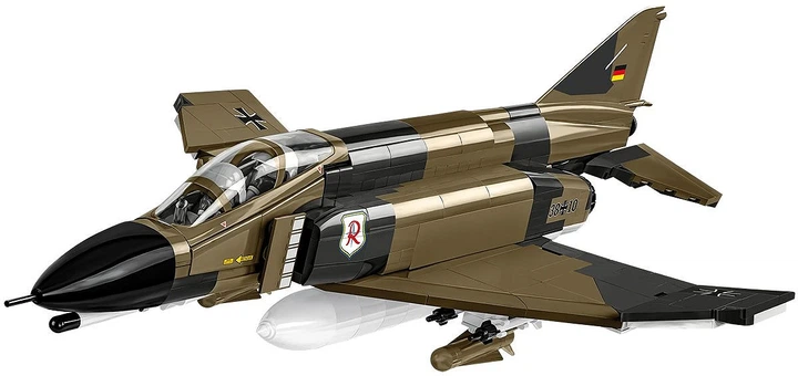 Klocki konstrukcyjne Cobi Armed Forces Myśliwiec F-4F Phantom II 676 elementów (5902251058982) - obraz 3