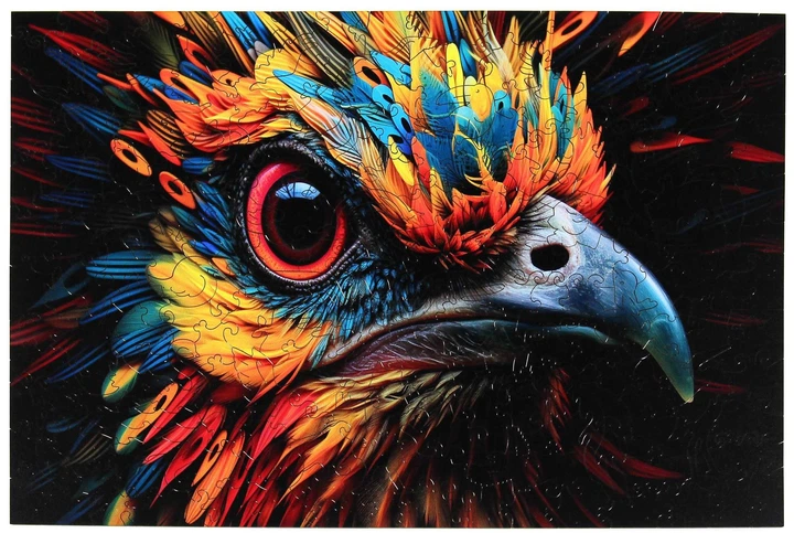 Дерев'яний пазл Eureka Птах 200 елементів (5425004736697) - зображення 4