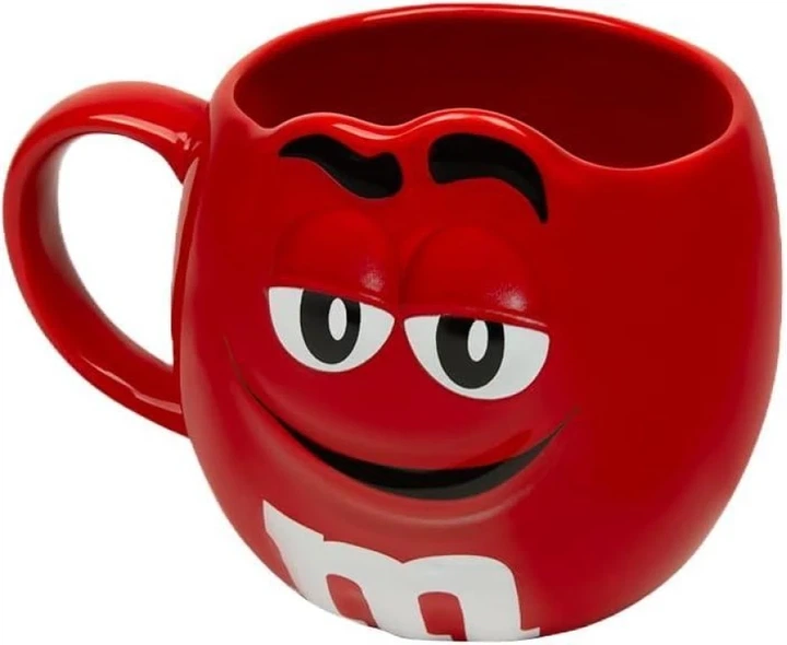 Чашка M&M's красная Cup M&M's red 600 мл - изображение 2