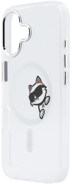 Чохол Karl Lagerfeld IML Peekaboo MagSafe для Apple iPhone 17 Transparent (3666339606992) - зображення 5