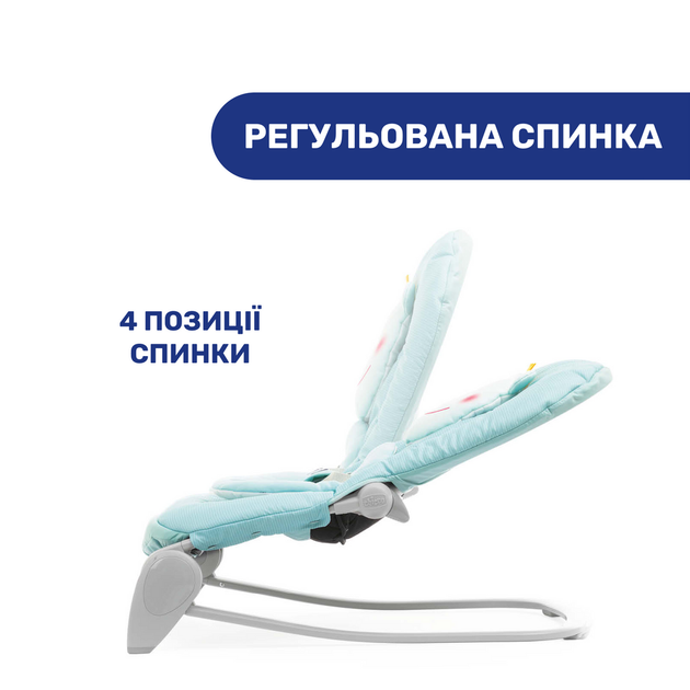 Кресло-качели Chicco Balloon, бирюзовое - изображение 5