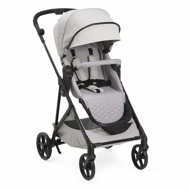 Коляска 2 в 1 Chicco Seety, светло-серая - изображение 6