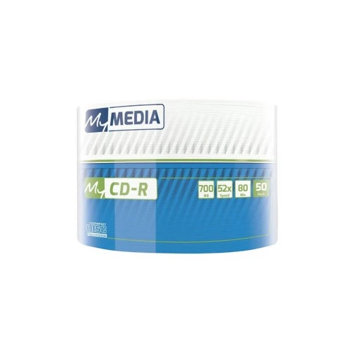 Диск CD MyMedia CD-R 700Mb 52x MATT SILVER Wrap 50 (69201) MyMedia 69201 913120 - изображение 2