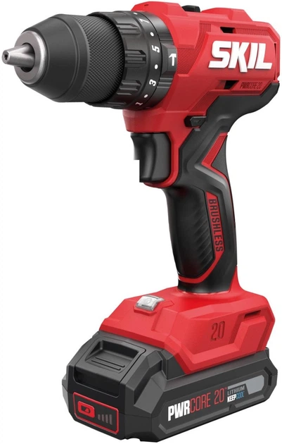 Akumulatorowa wiertarko-wkrętarka udarowa Skil z akumulatorem 3021HC 20W 2x2 Ah (4894863201706) - obraz 2