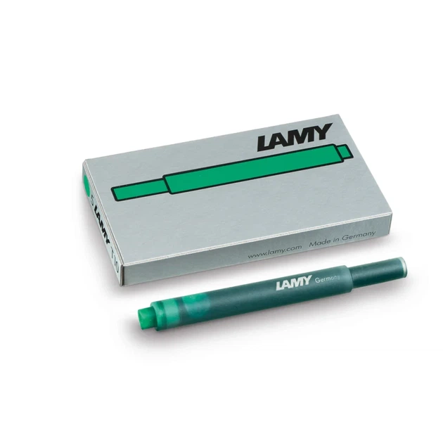 Набір чорнильних картриджів LAMY T10 зелений 5 шт. (1611478) - Фото 1 Набір чорнильних картриджів LAMY T10 зелений 5 шт. (1611478) - изображение 1