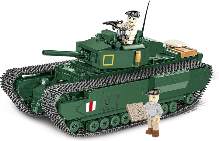 Klocki konstrukcyjne Cobi WWII Mark IV Churchill 668 elementów (5902251031282) - obraz 2