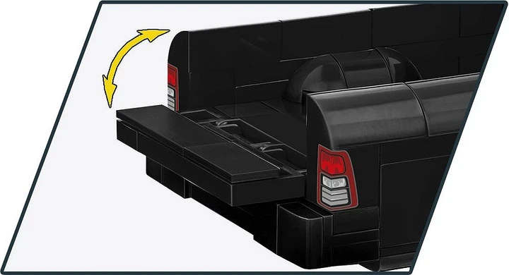 Klocki konstrukcyjne Cobi 24610 Dodge RAM 2500 187 elementów (5902251246105) - obraz 5
