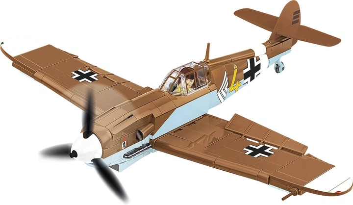 Klocki konstrukcyjne Cobi WWII Messerschmitt BF 109 G 350 elementów (5902251057619) - obraz 2