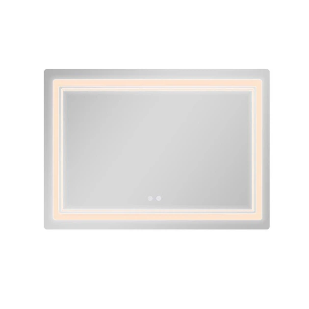 Зеркало Qtap с LED-подсветкой Touch для ванной комнаты с антизапотеванием и димером регулировки освещения (601306) - изображение 5