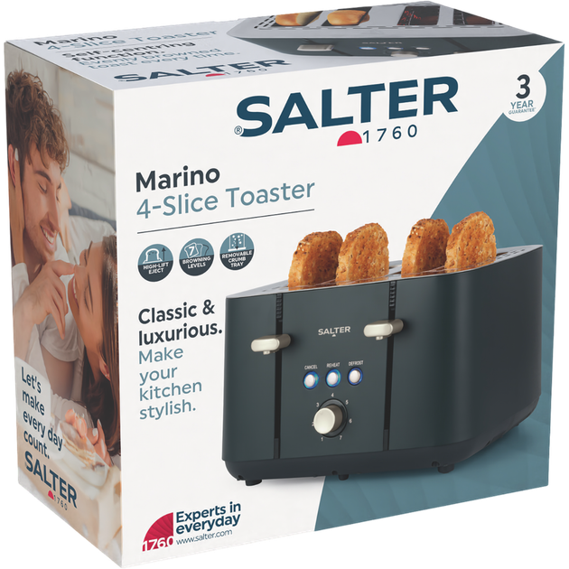 Toster SALTER Marino EK5565BGRYFVDE - obraz 6