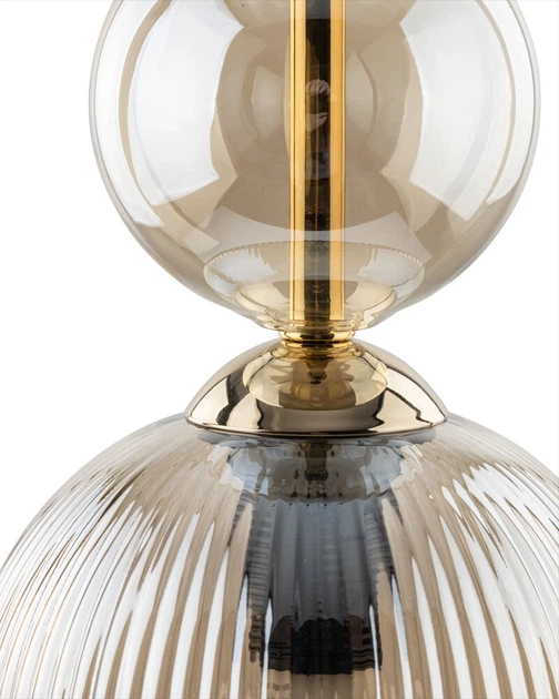 Підвісний світильник, люстра TK Lighting 11039 Sophia E14 1x10W IP20 янтарний - зображення 3