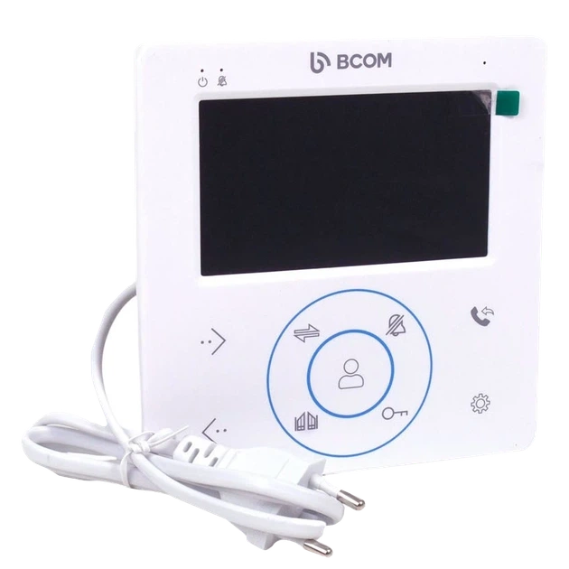Комплект видеодомофона BCOM BD-480 White Kit - Фото 2 Комплект видеодомофона BCOM BD-480 White Kit - изображение 2
