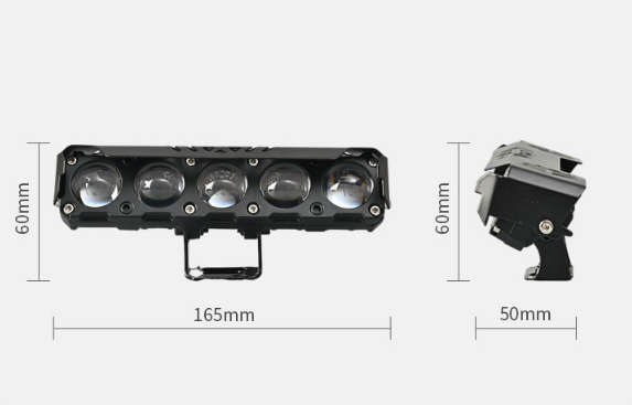 Светодиодная LED-фара (прожектор) 75W: Белый + Желтый свет (Dual Color) - Фото 2 Светодиодная LED-фара (прожектор) 75W: Белый + Желтый свет (Dual Color) - изображение 2
